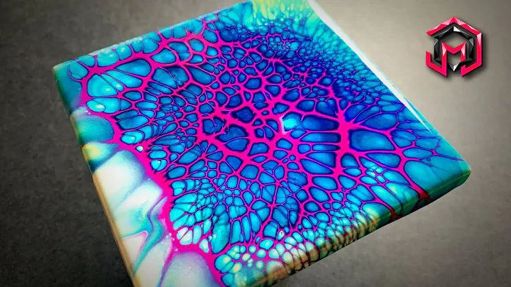 RIDE THE LIGHTNING!! Acrylic Pour Painting Bloom Technique