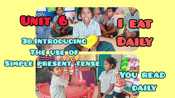 Term 3 Unit 6/3b.Introducing the use of simple present tense (Part 1)/English Ennum Ezhuthum