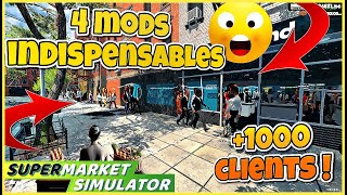 4 Mods Indispensables - Supermarket Simulator
