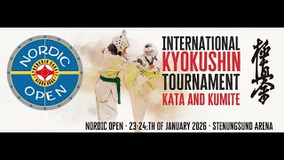 [Kumite Price ceremony for age 7-13] Nordic Open 2026