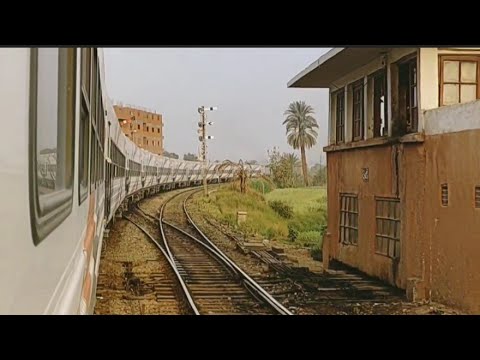 المنحنى الاصعب بعد الخروج من محطة نجع حمادى