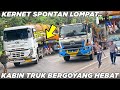 TEREKAM JELAS !!! Kernet Spontan Loncat Dari Truk, Detik Detik Truk Bergoyang di Sitinjau Lauik