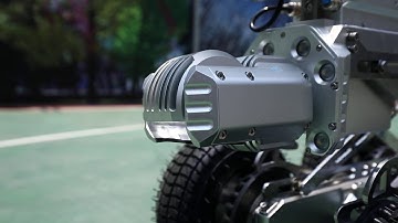 SINGA 350NS Fetch Style Pipeline Inspection Robot Environment Pretection and Waste Water Treatment