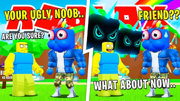 Noob Disguise Trolling!! Noob With TWO PHANTOMS Trolls BULLY ONLY SERVER ROBLOX Bubblegum Simulator