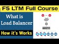 Day-1 | What is Load Balancer & How Its Works | F5 LTM Full Course