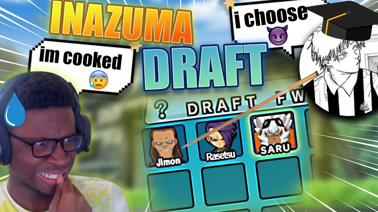 MY OPPONENT CHOOSES MY TEAM?!!! (Inazuma Eleven Strikers Draft) FT.