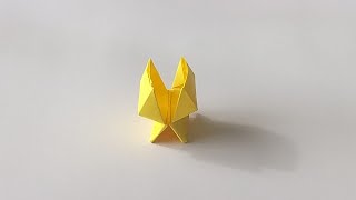 ORIGAMI BITING CLIP PINCERS TUTORIAL | DIY BITING TOY CLIP PINCERS CRAFTING | PAPER TOY ORIGAMI ART