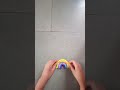 making rainbow with clay