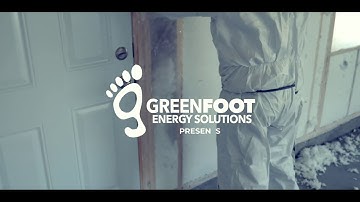 Greenfoot Installs Spray Foam