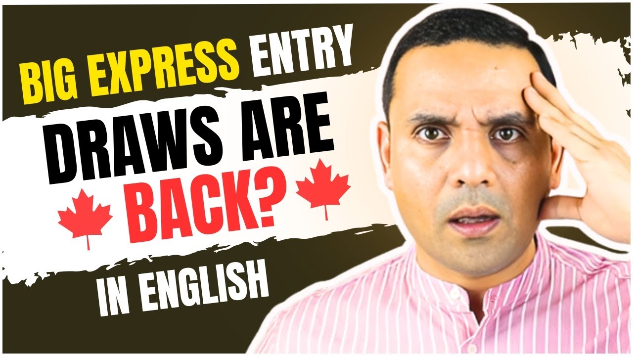 Возобновлены ли крупные розыгрыши виз по программе Express Entry или это временная мера? 