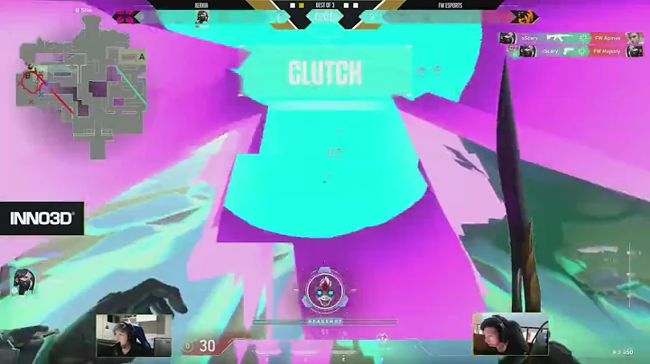 XIA sScary insane 1v3 clutch against FW esports
