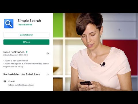  Update  Simple Search: Suchleiste für alle Suchmaschinen (Android)