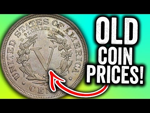 SUPER EXPENSIVE OLD COINS WORTH MONEY - 1900 V NICKEL VALUE