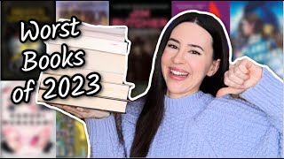 Worst Books of 2023 || Reviews & Non Recommendations