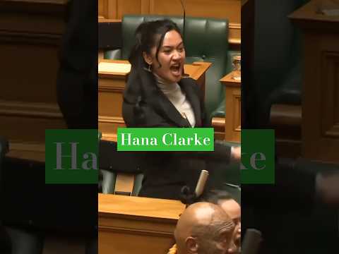 Ka Mate Ka Mate Haka MP Hana Rawhiti Maipi Clarke Maori New Zealand Parliament Viralvideo