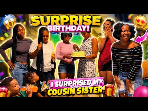 Surprising My Cousin With a Birthday Party 🎉 (She Didn’t Expect This!)
