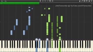 Video thumbnail of "Bruno Mars - Treasure (Piano Cover) by LittleTranscriber"