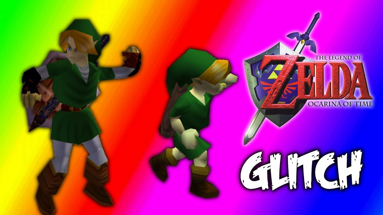 THE LEGEND OF ZELDA OCARINA OF TIME - YOUNG LINK TO ADULT LINK IN