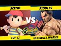 Tokyo sbc  riddles kazuya vs scend ness smash ultimate  ssbu