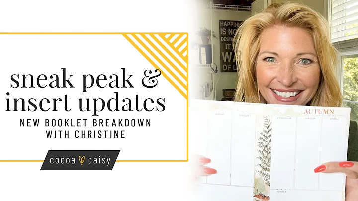 New Insert Setup and October Sneak Peak with Chris...