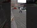 straightening 13mm rebar manually