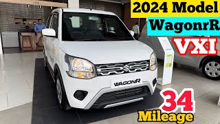 New 2024 Model Maruti Suzuki Wagonr Vxi Review | wagonr new model 2024 | wagonr vxi | wagonr gadi