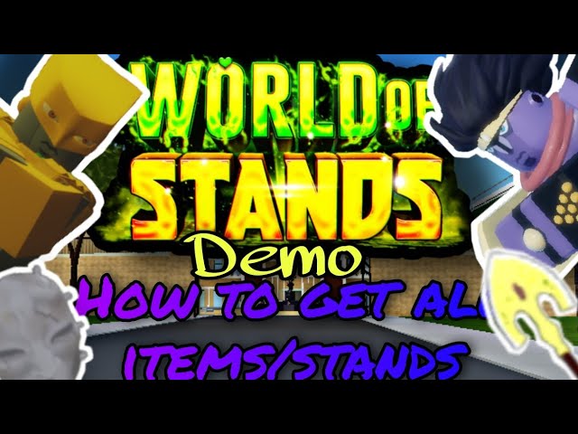 World of stands All chest locations 