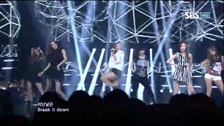 TAHITI [Tonight] @SBS Inkigayo Popular song 20120819