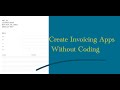 How to create an invoicing application with spreadsheetweb hub