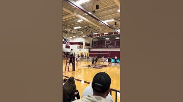 Digging the volleyball from a setter dump | Lundyn Murray | 2026 Libero | September 17, 2024