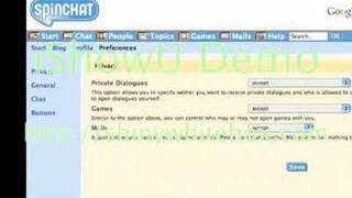 Turning off private dialogues with Spinchat screenshot 2