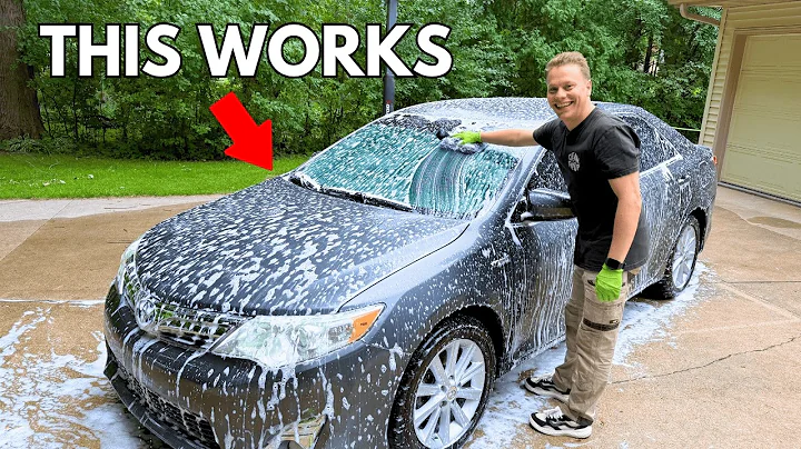 The Best Way to Wash Your Car at Home!