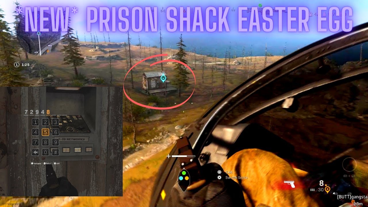 Warzone | How to Open the Hidden Prison Shack | *NEW* BLACK OPS COLD WAR EASTER EGG in WARZONE