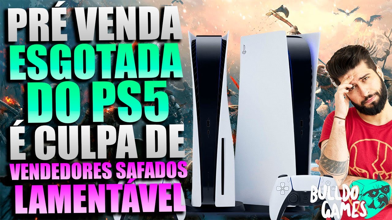 Pré-venda do PS5 esgota unidades nos EUA e no Brasil - Vídeo Dailymotion