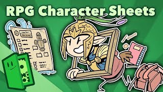 RPG Character Sheets  Designing Gameplay Around Character Customization  Extra Credits