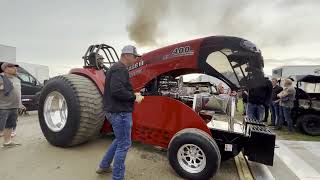 EL NINO ROLL OUT AND START UP IN BOWLING GREEN, OH | WHOOMP WHOOMP | PRO STOCK TRACTOR