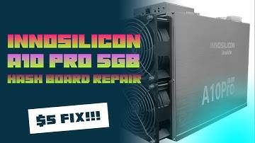 InnoSilicon A10 Pro 5GB Hash Board Repair