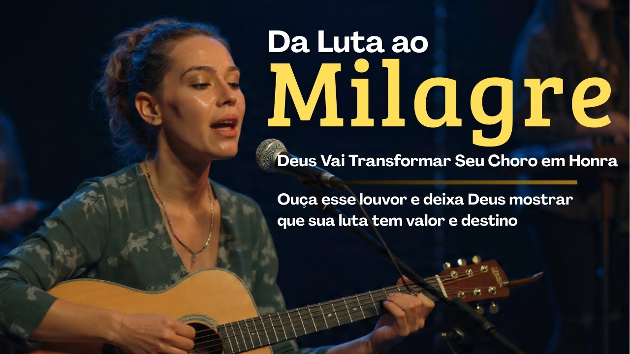 Da Luta ao Milagre 🙏 Deus vai te levantar e te honrar | Musica Gospel