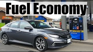 2021 Honda Civic - Fuel Economy MPG Review + Fill Up Costs