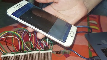 LETRERO CON MATRIZ LED - ARDUINO