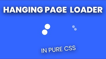 CSS Page Loading Animation | CSS Loader Animation