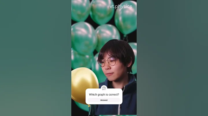 Which graph represents the acceleration of a helium balloon? #physics