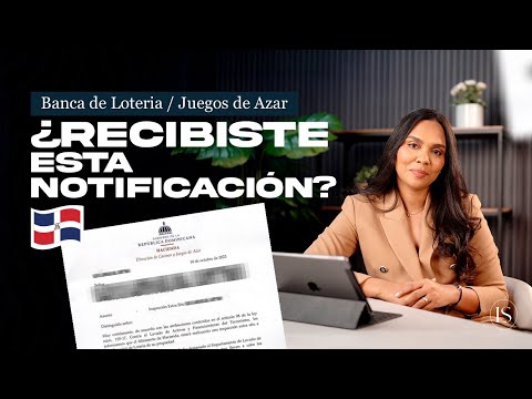 ⚠️  Notificación DCJA a Bancas de Loterías en Rep.Dom  | ¿Qué hacer?
