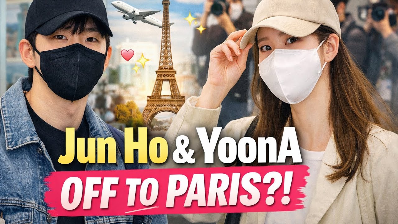 Airport Photos Go Viral! Are Lee Jun Ho and YoonA Planning a Secret Paris Getaway?