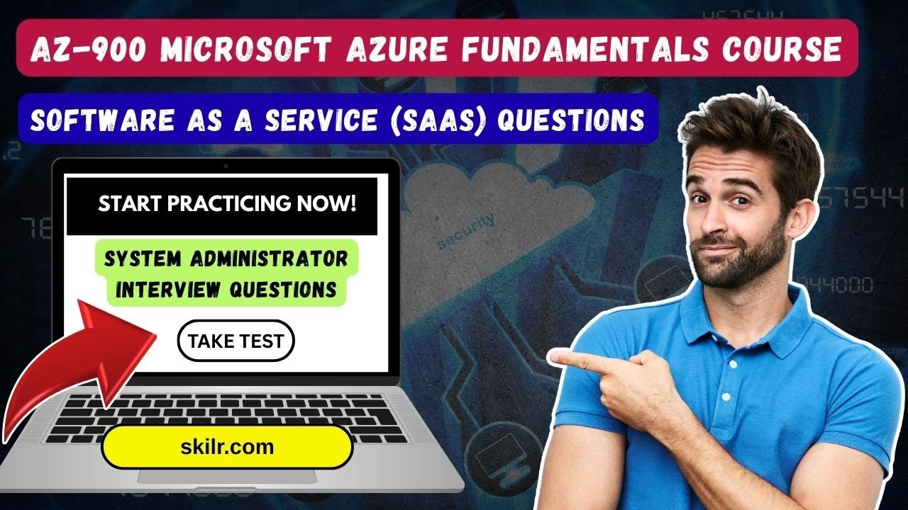 Cloud Models: Software as a Service (SaaS) Questions | AZ-900 Microsoft Azure Fundamentals Course