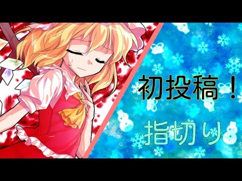 【初投稿！】指切り