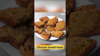 Chicken bread toast easy snack recipe shorts shortsvideo