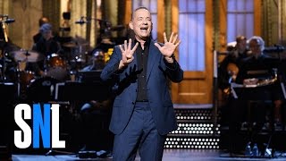 Tom Hanks America's Dad Monologue - SNL(Host Tom Hanks embraces his 