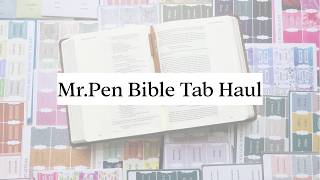 Mr. Pen Bible Tabs Review | Matte, Glossy, Transparent & More