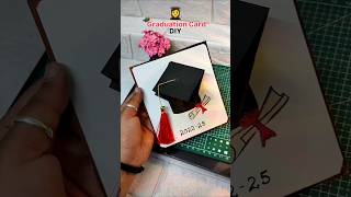 Graduation Card DIY | Papercraft Art&Craft #shorts